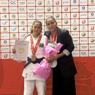 Gülbadam Babamyradowanyň 15 ýaşly okuwçysy dzýudo boýunça Aziýa kubogynda bürünç medal gazandy