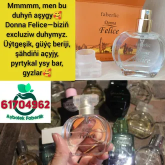 Pyrtykal aromaly Exclusive duhynyz - Donna Felice by Aýbölek Faberlik Aşgabat gyz duhy