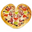 Пицца в форме Сердца