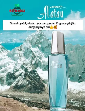 Alatau parfýum. Sowuk, ýeňil, näzik ysly duhy by Aýbölek Faberlic Turkmenistan Aşgabat 