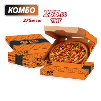 Kombo 5 Pizza - 255 TMT