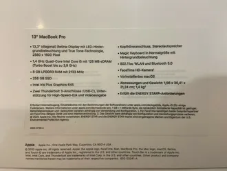 Apple MacBook Pro 2020 13 