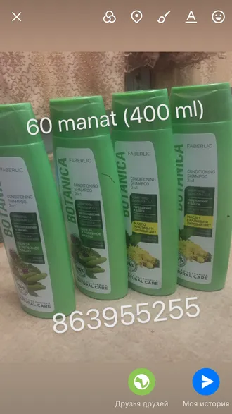 Faberlic shampun 400 ml