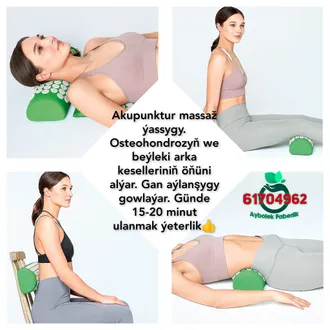 Akupunktur massaž ýassygy. By Aýbölek Faberlic 11035 Turkmenistan Faberlik Aşgabat