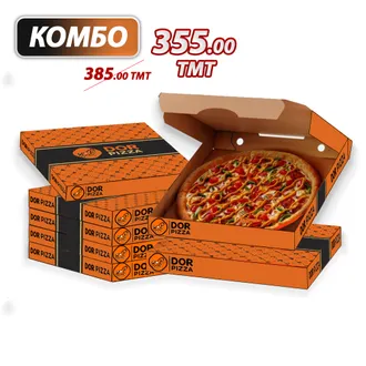 Kombo 7 Pizza - 355 TMT