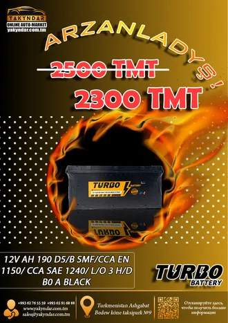 Turbo battery ARZAN
