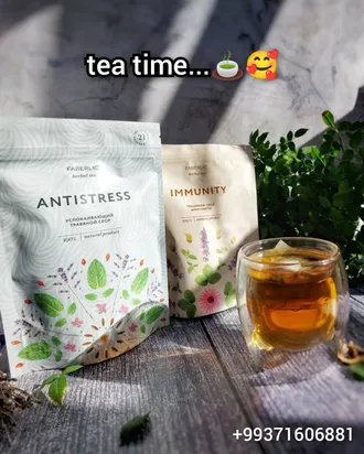 Faberlic tea time.... Melhemlik çaýlar: Antistress, Immunity Фаберлик Туркменистан 