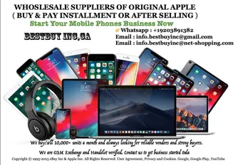 100% Verified Wholesale suppliers Original Apple iPhone 12 / 11 / Xs  / 20% wholesale discount prices. (UK,US.EU.HK Spec)