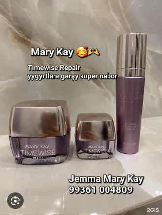 Mary Kay Timewise5x yygyrtlara garşy 40+ Ashgabat Jemma cosmetics 