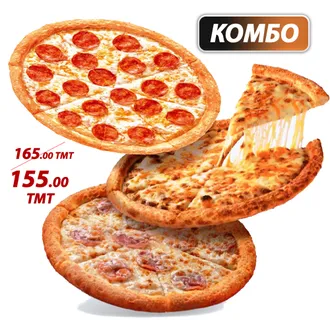 Kombo 3 Pizza - 155TMT