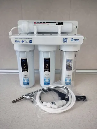 Чистая питьевая вода из крана с фильтром SVV UltraJet X400
