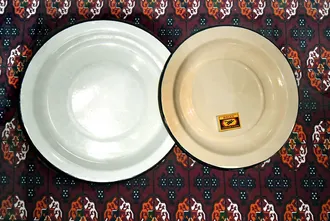Тарелки эмалированные 