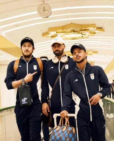The Iranian national team arrived in Ashgabat for the 2026 World Cup qualifying match with Turkmenistan