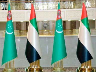 The President of Turkmenistan met with the Deputy Prime Minister of the UAE in Dubai