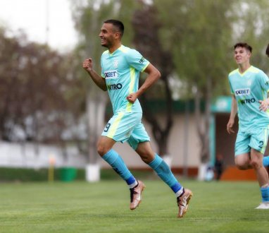 Теймур Чарыев забил первый гол за «Абдыш-Ату» в чемпионате Кыргызстана по футболу