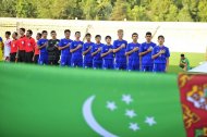 Фоторепортаж: Сборная Туркменистана по футболу на чемпионате CAFA (U-16) в Таджикистане