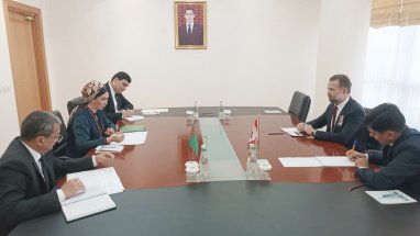 Новый посол Канады в Туркменистане представил копии верительных грамот