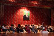 Фоторепортаж: Репетиция Магали Леже перед концертом в Ашхабаде