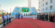 The opening of multi-apartment residential buildings took place in the Parakhat-7 residential area in Ashgabat