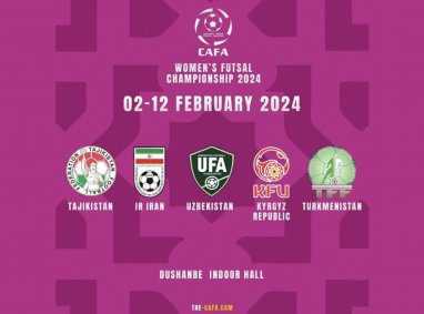 Женская сборная Туркменистана примет участие в чемпионате CAFA-2024 по футзалу