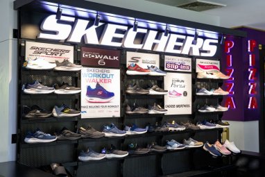 Kiosk of Skechers brand sneakers opened in Ashgabat