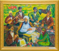 Photo report: Exhibition of artists from Mary velayat continues in Ashgabat