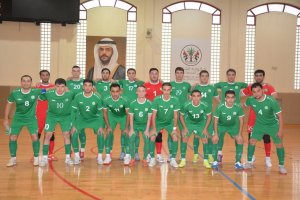 The Turkmenistan national futsal team played a draw with Saudi Arabia