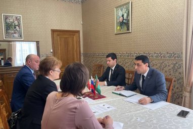 The General Consul of Turkmenistan in the Russian Federation held a meeting with the rector of the National State Pedagogical University in Kazan