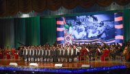 Концерт, посвященный Дню победы состоялся в музыкально-драматическом театре имени Махтумкули