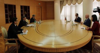 Rashid Meredov held a meeting with the new German Ambassador to Turkmenistan