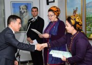 Фоторепортаж с выставки в честь Праздника туркменского алабая