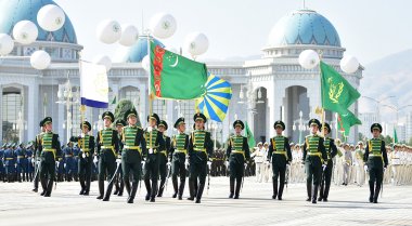 Photos: Parade in honor of Turkmenistan Independence Day