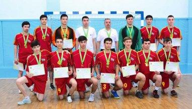 The national team of Ashgabat became the champion of Turkmenistan-2023 in handball