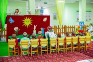 A drawing competition was held in the Ashgabat kindergarten 