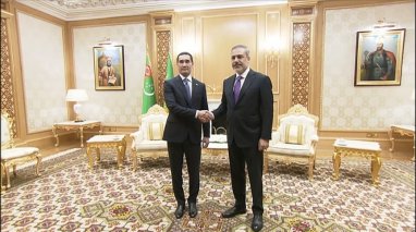 Türkmenistanyň Prezidenti we Türkiýäniň daşary işler ministri ikitaraplaýyn hyzmatdaşlygy ösdürmegi maslahatlaşdylar