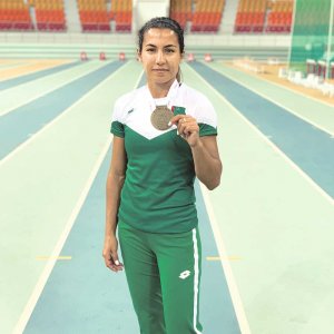 Valentina Meredova will represent Turkmenistan in athletics at the 2024 Olympics in Paris