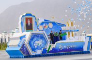 В Туркменистане прошла торжественная церемония открытия города Аркадаг 