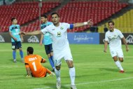 Фоторепортаж: «Ахал» обыграл таджикский «Равшан» в групповом этапе Кубка АФК-2021