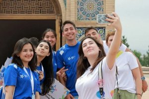 Türkmen heyeti, uluslararası gençlik eko-kampına katıldı