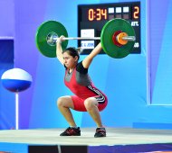 Photos: Turkmenistan Open Weightlifting Championship 2020