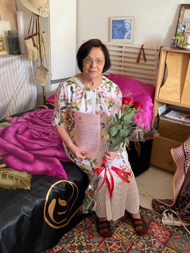 Resident of besieged Leningrad celebrates 81st birthday in Ashgabat