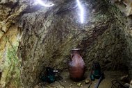 Фоторепортаж: Подземный город Айдынтепе в Турции