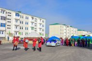 Фоторепортаж с церемонии открытия жилого дома для сотрудников правоохранительных органов в Бюзмейинском этрапе