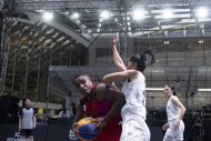 Photos from the matches of the Turkmenistan women's national team in the FIBA 3x3 Asia Cup Qualifier in Singapore