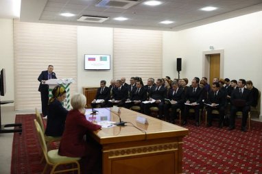 Vice-Rector of Saratov University called for deepening cooperation with Turkmen universities