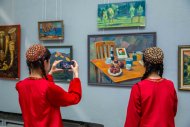 Aşgabatda suratkeş impressionist Şagylyç Ataýewiň şahsy sergisi açyldy