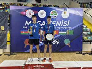 Turkmen athletes won silver medals at the international youth table tennis tournament