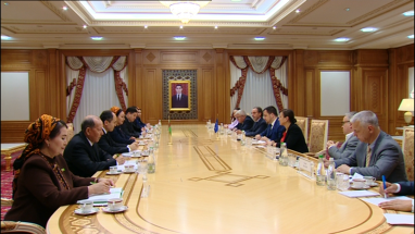 Делегация Европарламента провела переговоры в Меджлисе и МИД Туркменистана
