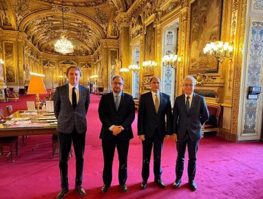 Ambassador of Turkmenistan in Paris and French senators discussed inter-parliamentary cooperation