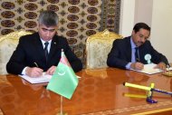 Фоторепортаж: Туркменистан подписал Меморандум о сотрудничестве с Азиатской федерацией хоккея на траве